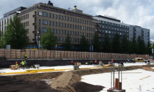 Lahti Town Square (Finland – Leca – 2015)