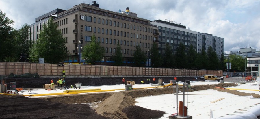 Lahti Town Square (Finland – Leca – 2015)